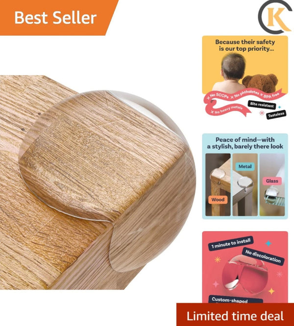 12PCS Transparent Table Corner Anti-collision Corner Baby Protective Corner Child Safety Protection Soft Stickers