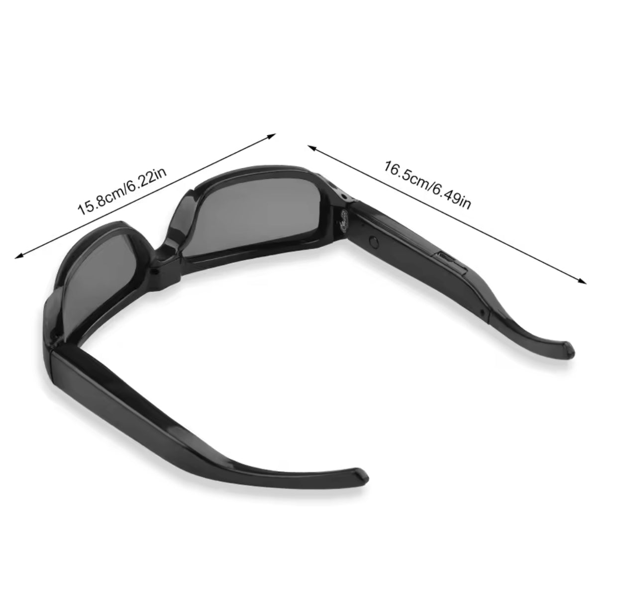 Wearable Spy Glasses with Hidden 1080PHD Video Recorder | Portable Outdoor Surveillance DVR Camera