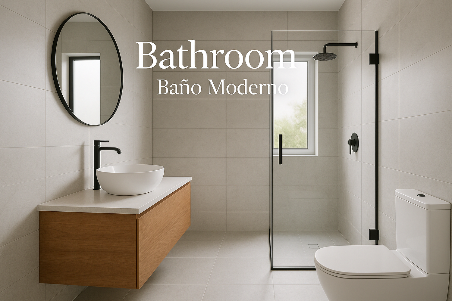 Bathroom | Baño Moderno with this name