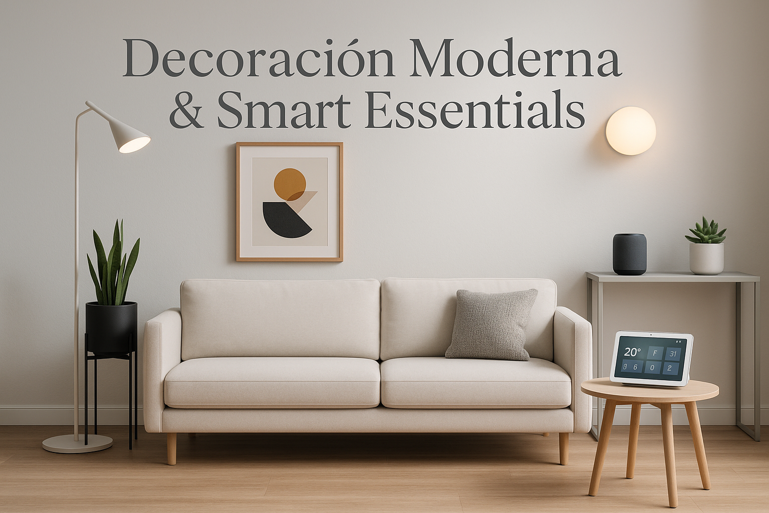 Decoración Moderna & Smart Essentials with name