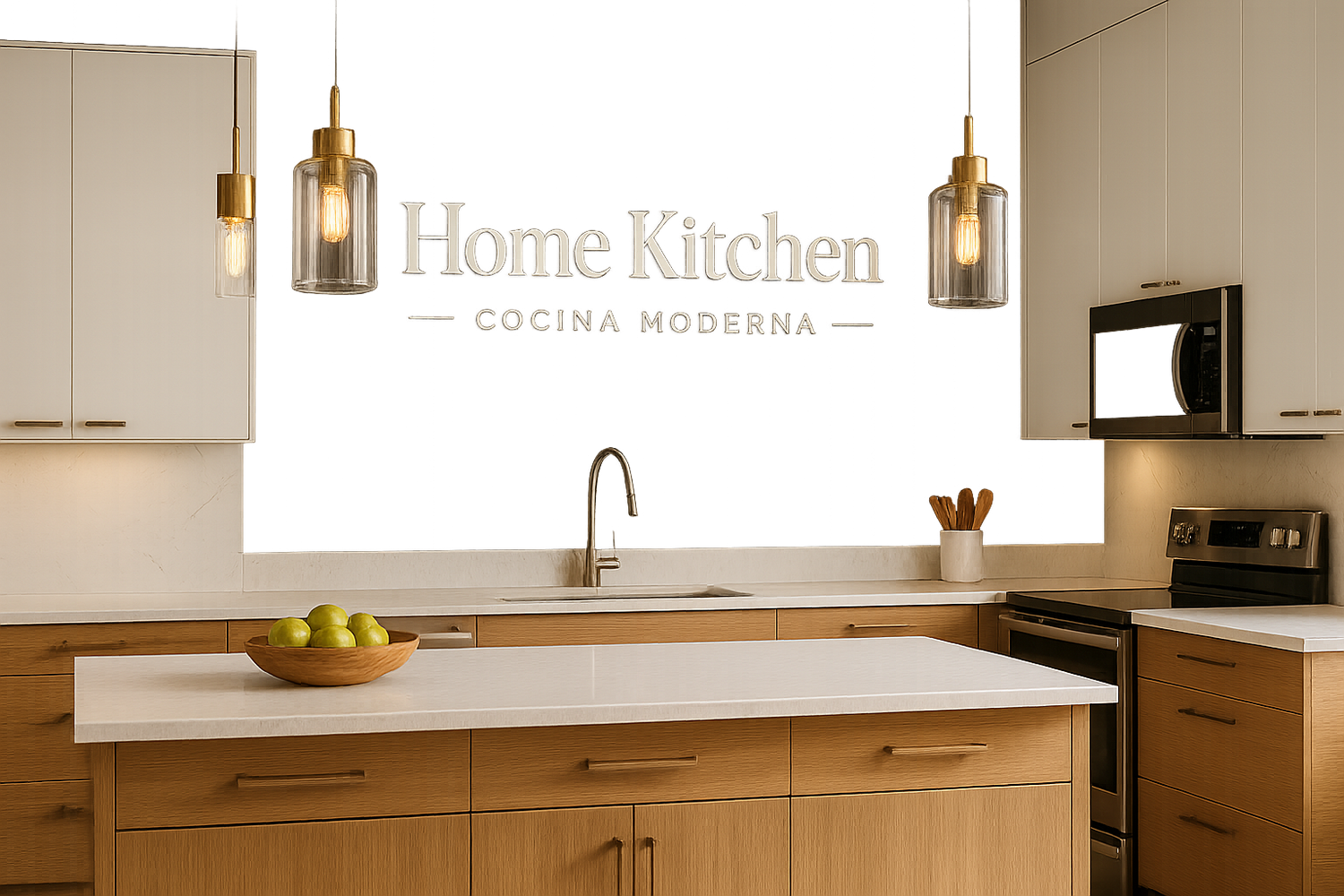 Home Kitchen| Cocina Moderna with name