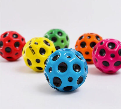 Waboba Moon Ball High Bounce Blue Kids Bouncy Ball, Outdoor Sports Toy & Stress Relief Gift